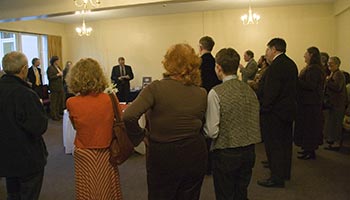 The launch of the new volume 'Imaging the Bible'.