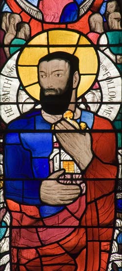 Stained glass by Wilhemina Geddes, Lampeter.